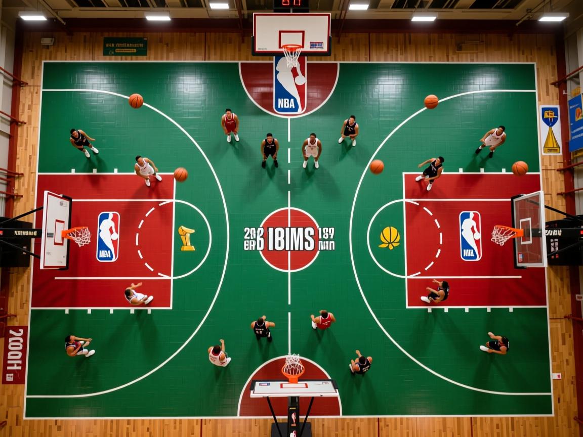 开云体育下载-CBA战术板图演变球队打法越来越丰富,篮球战术板画图 第3张